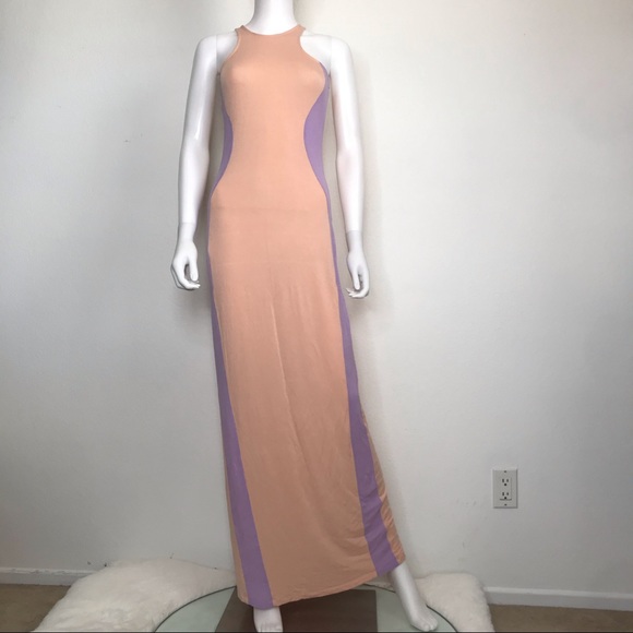 TOBI S color block maxi dress - Picture 10 of 10